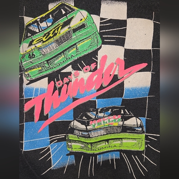 Vintage Days Of Thunder Child Small 6-8 Hanes Sweatshirt - Picture 1 of 5